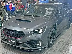 WRX S210 prototype front view