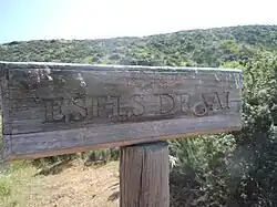 Esels Draai sign