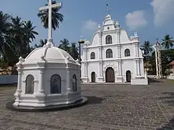 The church of Our Lady of Life in Mattancherry, the site of the historical Coonan Cross Oath.
