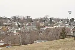 View of Oxford from 295th St