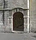 Nos 22–26: one of the entrances to the cloister