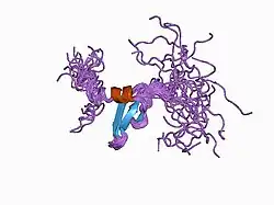 1ap0: STRUCTURE OF THE CHROMATIN BINDING (CHROMO) DOMAIN FROM MOUSE MODIFIER PROTEIN 1, NMR, 26 STRUCTURES