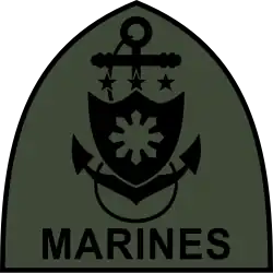 Philippine Marine Corps battledress pocket patch