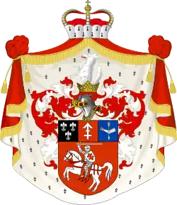 Coat of Arms of Princes Sapieha (1858-1859)