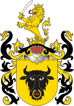 Noble arms of the Polish Wieniawa family[year needed]