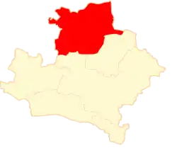 Location of Gmina Koźmin Wielkopolski