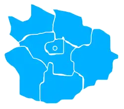 Division into gminas