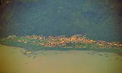 Bird's eve view of Paete