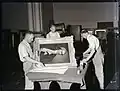 Painting conservators, Mitchell Building, 1943