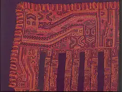 Paracas mantle 200 CE Larco Museum, Lima-Perú