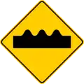 P-23 Uneven road surface