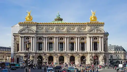 Exterior of the Palais Garnier, Paris, by Charles Garnier, 1860–1875[236]