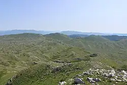 Karst phenomena in the protected area "Mali me Gropa - Bizë - Martanesh".