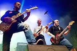 Krambambula in 2016 (Pavel Triput, Lavon Volski and Ales Myshkevich)