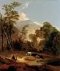 Pastoral Landscape by Alvan Fisher, 1854