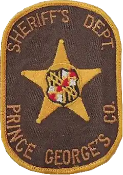 Patch of the Prince George's County Sheriff's Office (1970s)