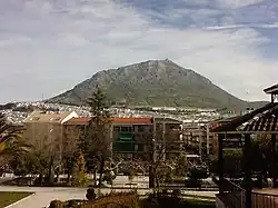 View of Martos and the rock of Martos