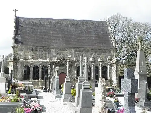 Another view of the ossuary