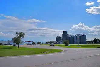 Perley, Minnesota at the intersection of US Highway 75 and Norman County Highway 39