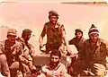 Photo of Navy Rangers with other warriors in the Iran-Iraq War