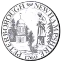 Official seal of Peterborough, New Hampshire