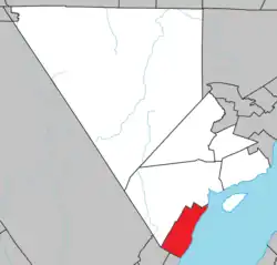 Location within Charlevoix RCM
