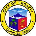 Official seal of Legazpi, Albay