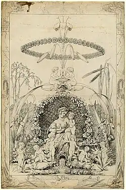 The Day (1803), pen & pencil, 95.1 x 63.1&nbsp;cm.