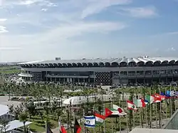Another view of the Philippine Sports Stadium in Ciudad de Victoria, Bocaue.