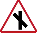 Skewed intersection (right)