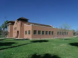 Different view of the historic Indian School.