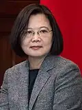 Tsai Ing-wen, President of Republic of China (Taiwan) (2016–2024).