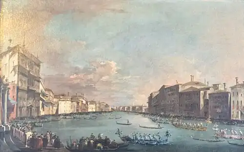 Regatta in Venice (1770), Frick Collection
