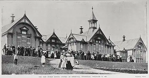 The opening of the new school in Onehunga, November 20, 1901