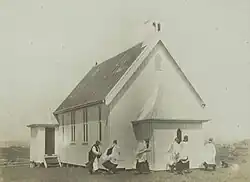 A procession at St Mark's Anglican Church in 1914