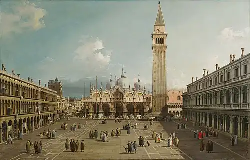 Piazza San Marco, Venice, 1730