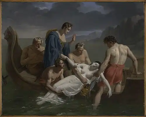The Death of Sappho, 1819