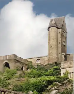 Pigeon Tower c 1920 digitally colourised