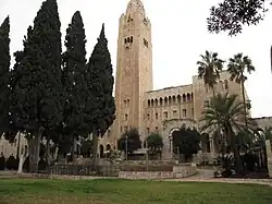 YMCA in Jerusalem, built during the British Mandate