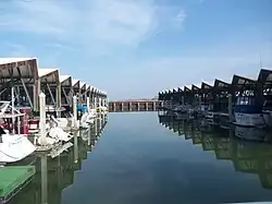 Pittsburg Marina covered berths