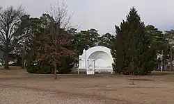 Perspective with trees