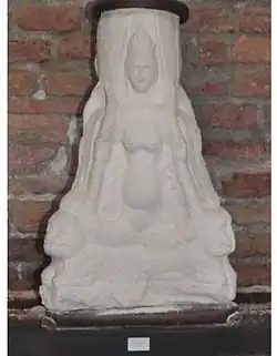 Plaster cast of plinth. Irakleion, Crete.