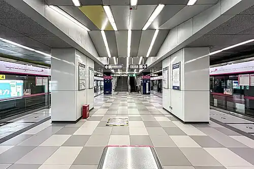 Xiaohong Men station of Yizhuang Line