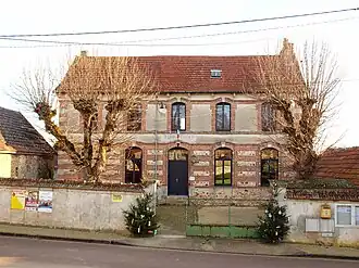 The town hall in Plessis-Barbuise