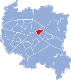 Location of Osiedle Sienkiewicza within Białystok