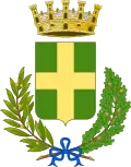 Coat of arms in use during the Italian rule of the city