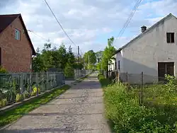 Road through the village