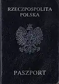 Passport cover 1992–2001
