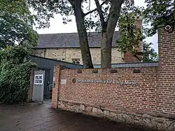 Polling station outside the NCEM