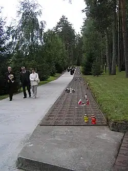 Polish War Cemetery in Mednoye